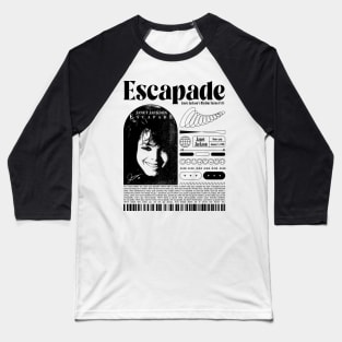 Janet Jackson Escapade Vintage Baseball T-Shirt